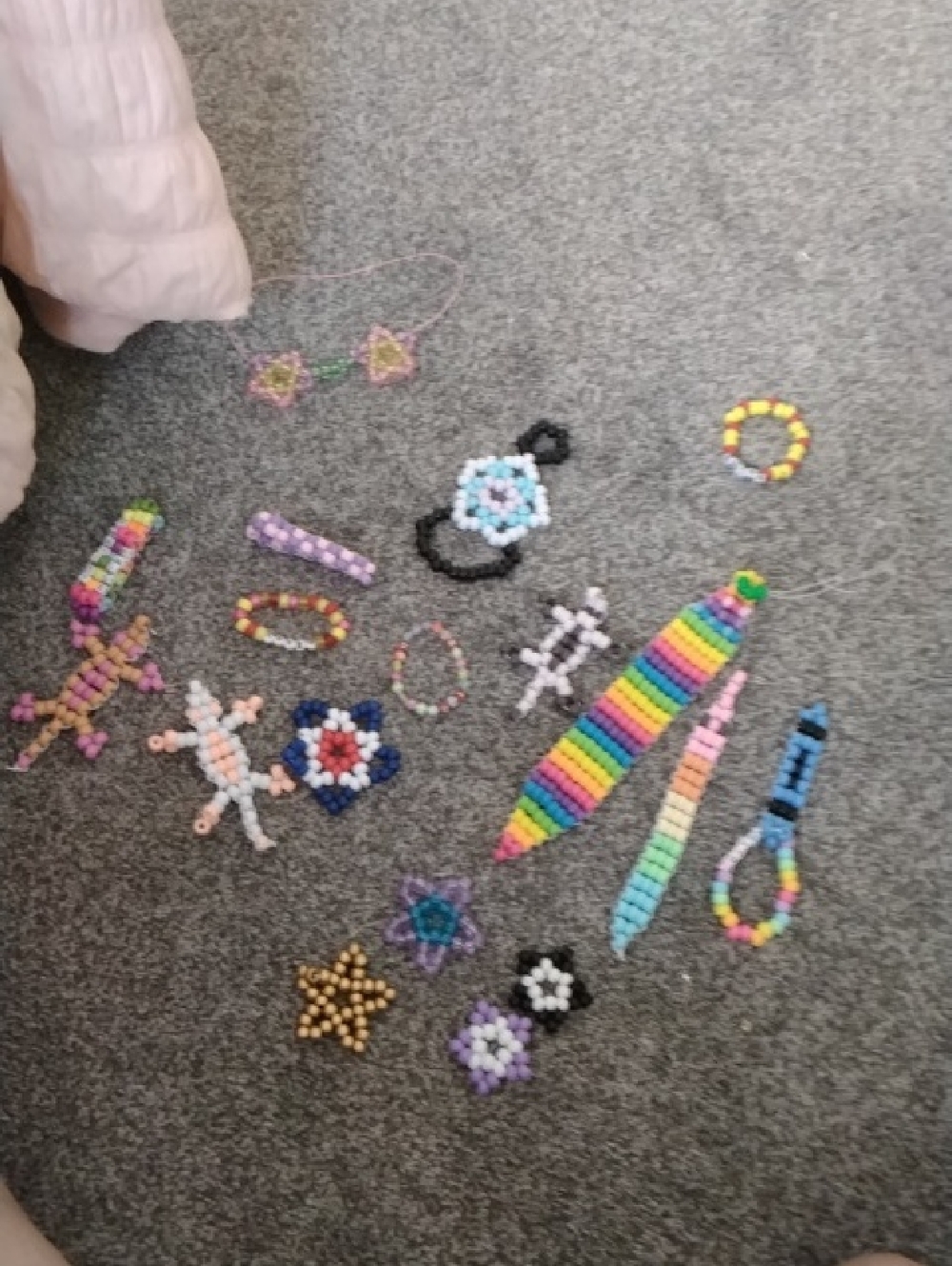 Handmade Rainbow Kandi Assortment